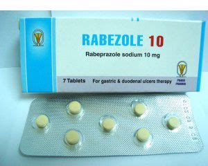 سعر دواء رابيزول 10 مجم 7 قرص