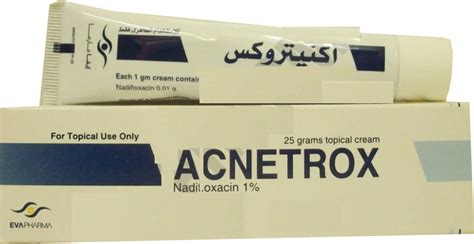 acnetrox 1% topical cream 25 gm