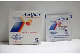 actifast 50mg 6 sachets