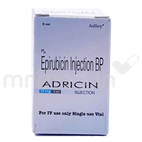 adricin 10mg/5ml (10mg) vial for i.v. inj.