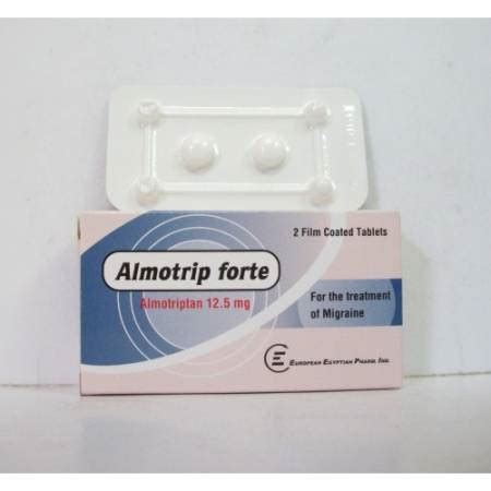 سعر دواء almotrip forte 12.5mg 2 f.c. tabs.