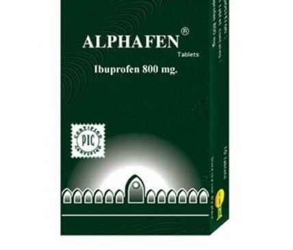 alphafen 800mg 20 tab.