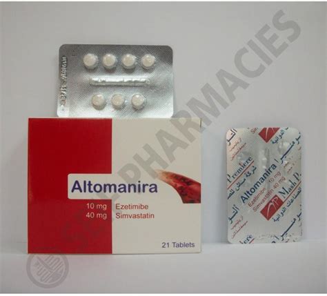 altomanira 10/40mg 21 tab