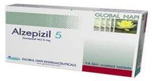 سعر دواء alzepizil 5mg 14 f.c. tab.
