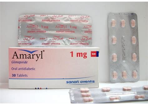 amaryl 1 mg 30 tab.