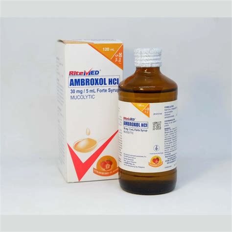 ambroxol 15 mg/5ml syp. 120 ml