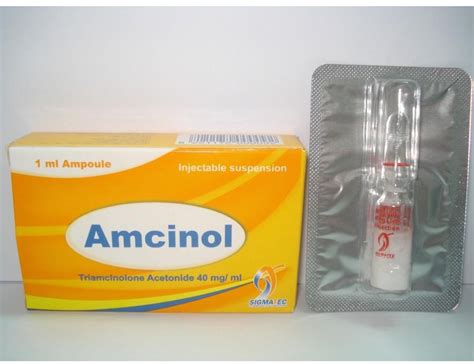 سعر دواء amcinol 40mg/ml i.m amp.