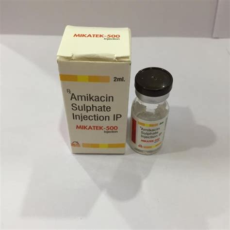 amikacin amoun 500mg/2ml vial