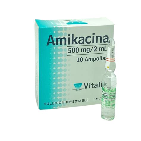 amikacin eipico 500mg/2ml i.m./i.v. vial