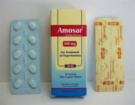 amosar 100mg 30 f.c. tabs.