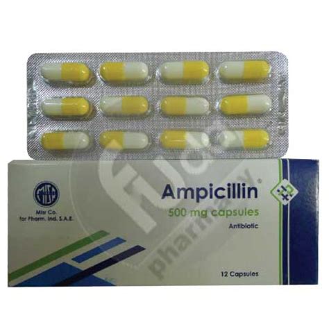 ampicillin-alex 500mg 12 h.g.caps.