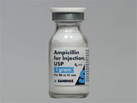 ampicillin-el nasr 1 gm vial