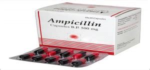 ampicillin forte 500mg 12 caps.