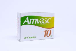 amvasc 10mg 30 caps.