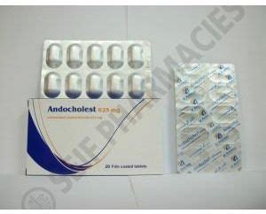 سعر دواء andocholest 625mg 30 tablets