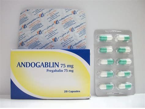 andogablin 75mg 20 caps.