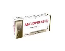 سعر دواء angiopress 25mg 10 tab.