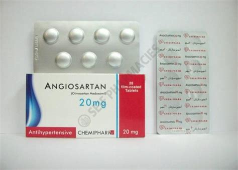 angiosartan 20mg 28 f.c. tabs.