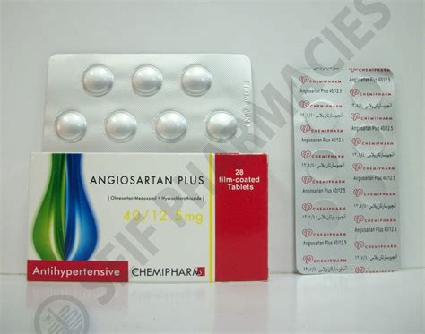 سعر دواء angiosartan plus 40/12.5mg 28 f.c. tabs.