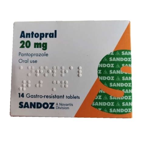سعر دواء antopral 20 mg 14 tab.