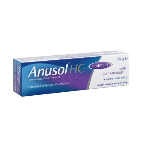 سعر دواء anusol hc 15g oint.