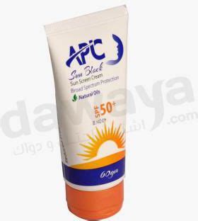 apic sun block cream 50+spf 60 gm