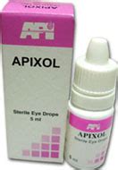 سعر دواء apixol 0.5% eye drops 5 ml