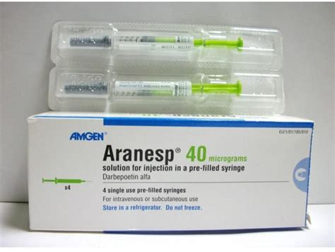 aranesp 10mcg 4 pref. syringe