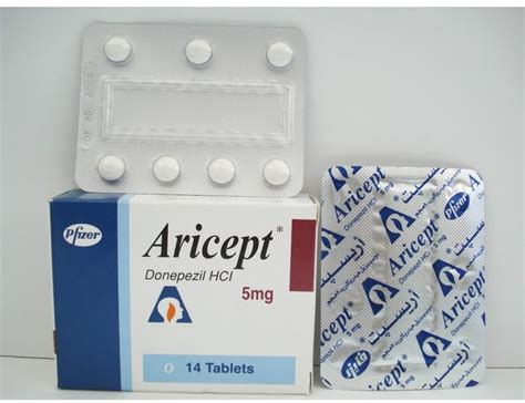 aricept 5 mg 14 tab.