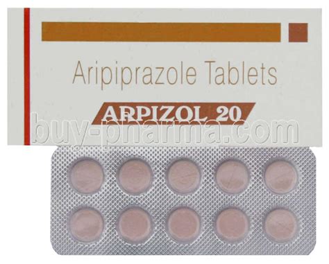 سعر دواء aripiprazole 20mg 10 tab.