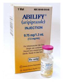 aripiprex 9.75mg/1.3ml 1 vial i.m. inj.