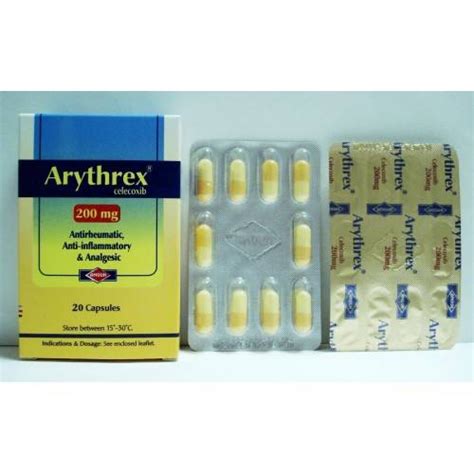 سعر دواء arythrex 200mg 20 caps.