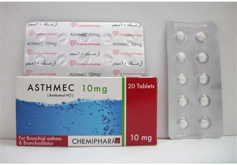 asthmec 10 mg 20 tab.