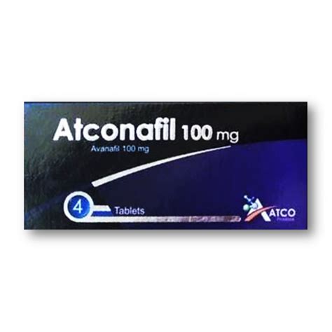 atconafil 100 mg 4 tabs.