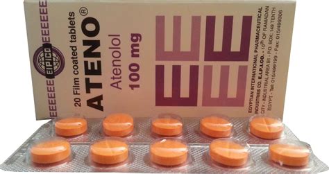 سعر دواء ateno 100mg 20 f.c.tab.