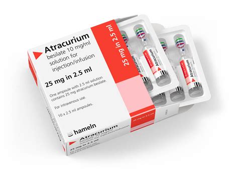 atrabesylate 10 mg/ml (25mg) (5amps.) i.v. inj. & inf.
