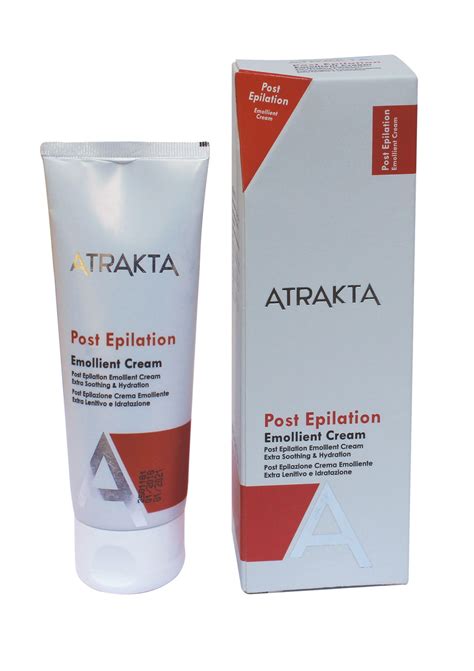 atrakta post epilation emollient cream 100 ml
