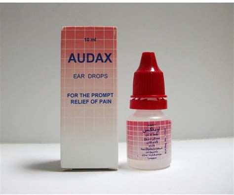 audax ear drops 10 ml