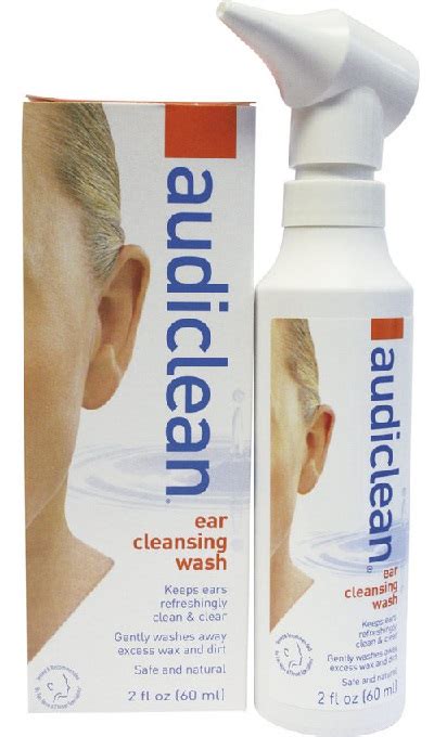 audiclean ear cleansing wash spray 60ml