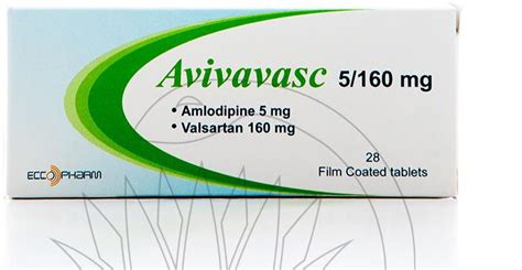 سعر دواء avivavasc 5/160mg 28 f.c. tab.