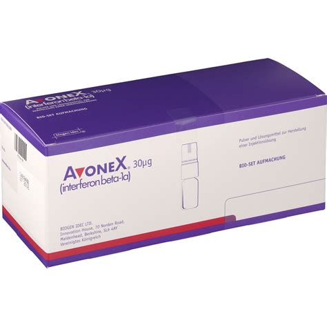 avonex 30 mcg (6miu) 4 syringes