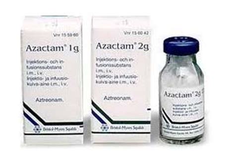 azactam 1 gm vial i.v./i.m. (cancelled)