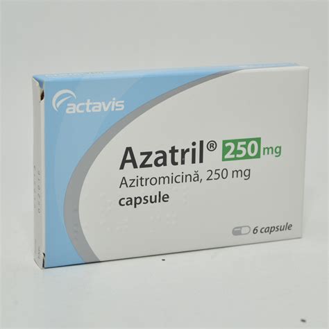 azatribact 250mg 6 caps.