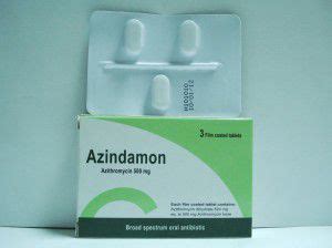 azindamon 500mg 3 f.c.tab.