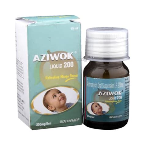 aziwok 200mg/5ml susp. 15ml