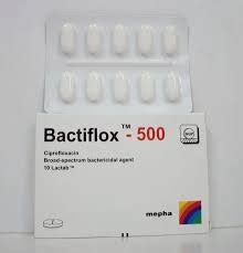 bactiflox 500mg 10 lactab.