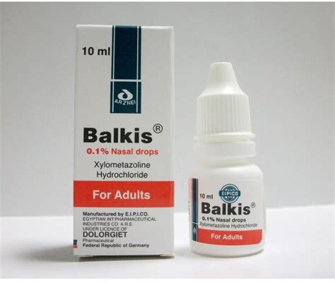 balkis 0.05% infantile nasal drops 10 ml