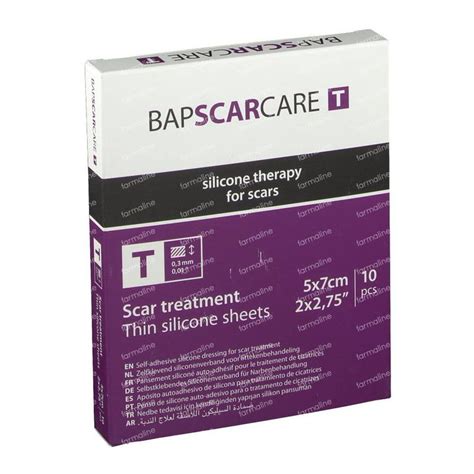 bap scar care t 5*7 cm sheets 10 pcs