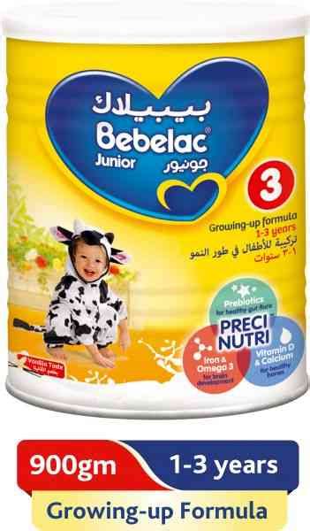 سعر دواء bebelac 3 (bebejunior 1+) milk 900 gm