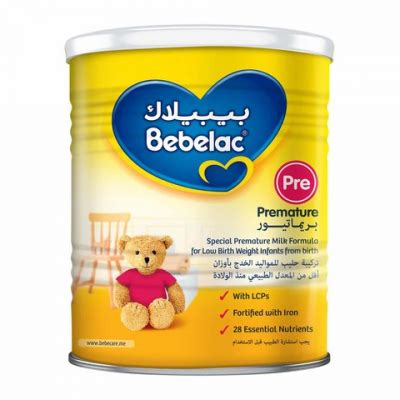 سعر دواء bebelac premature milk 400 gm